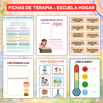 KIT TEA-AUTISMO PARA NIÑOS (+800 RECURSOS)