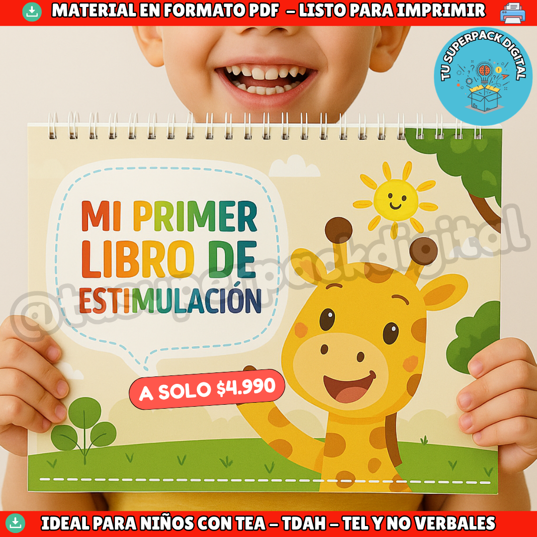 KIT MI PRIMER LIBRO DE ESTIMULACIÓN