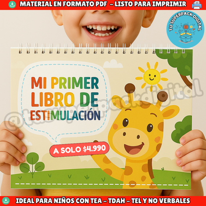 KIT MI PRIMER LIBRO DE ESTIMULACIÓN