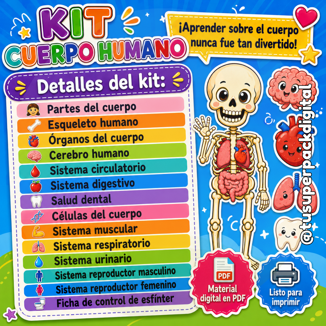 KIT CUERPO HUMANO