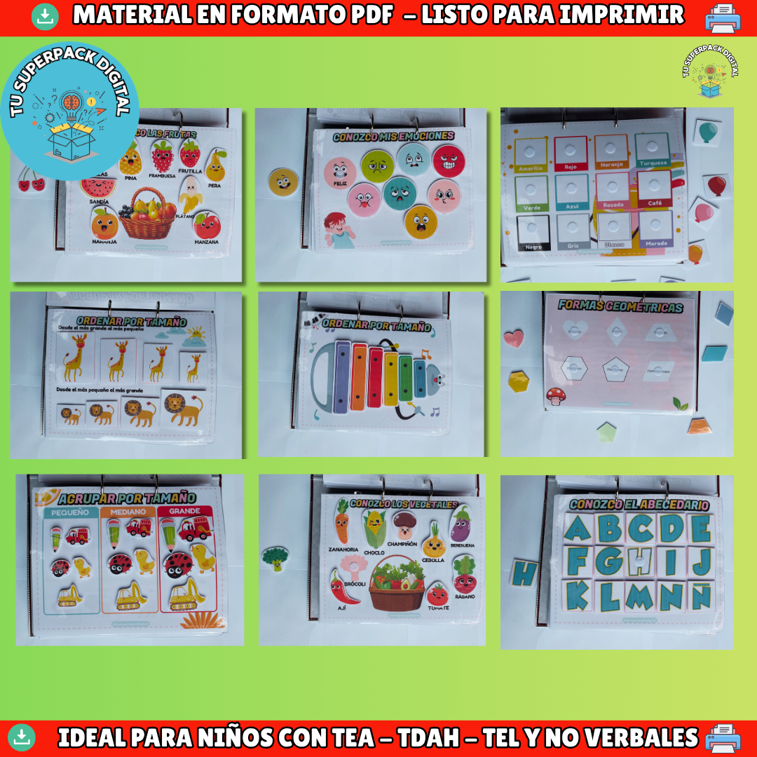 KIT MI PRIMER LIBRO DE ESTIMULACIÓN