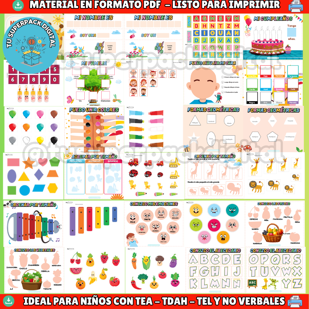 KIT MI PRIMER LIBRO DE ESTIMULACIÓN