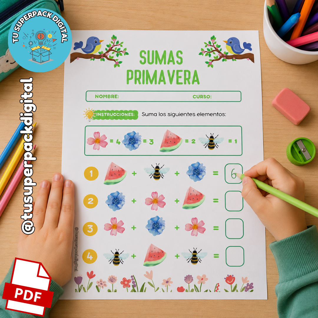 KIT PRIMAVERA +300 ACTIVIDADES
