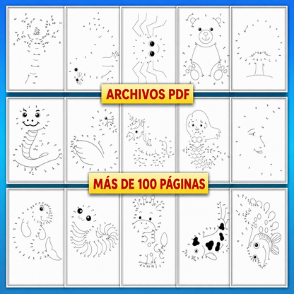 KIT UNE LOS PUNTOS +100 FICHAS