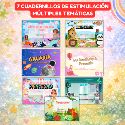 KIT TEA-AUTISMO PARA NIÑOS (+800 RECURSOS)