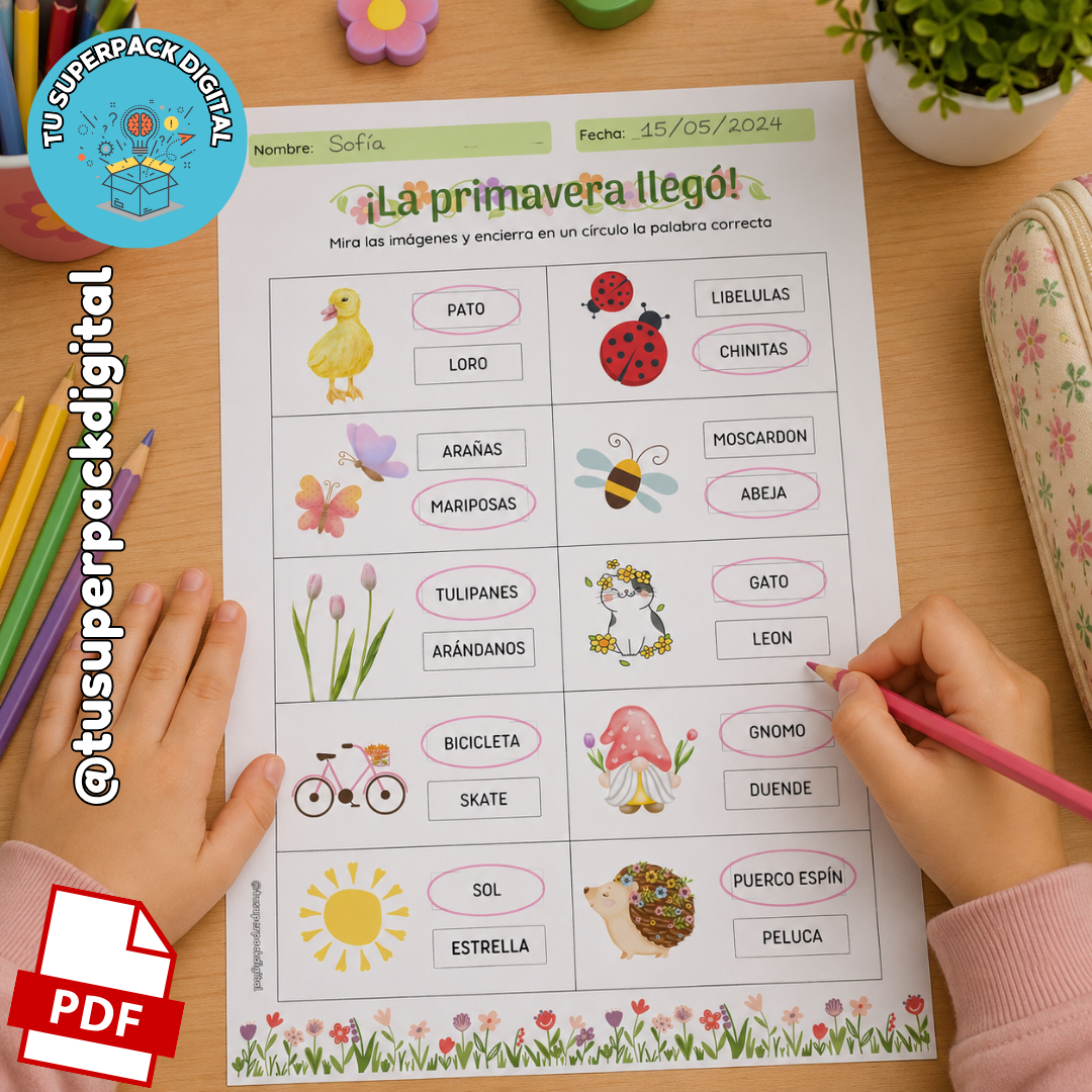 KIT PRIMAVERA +300 ACTIVIDADES