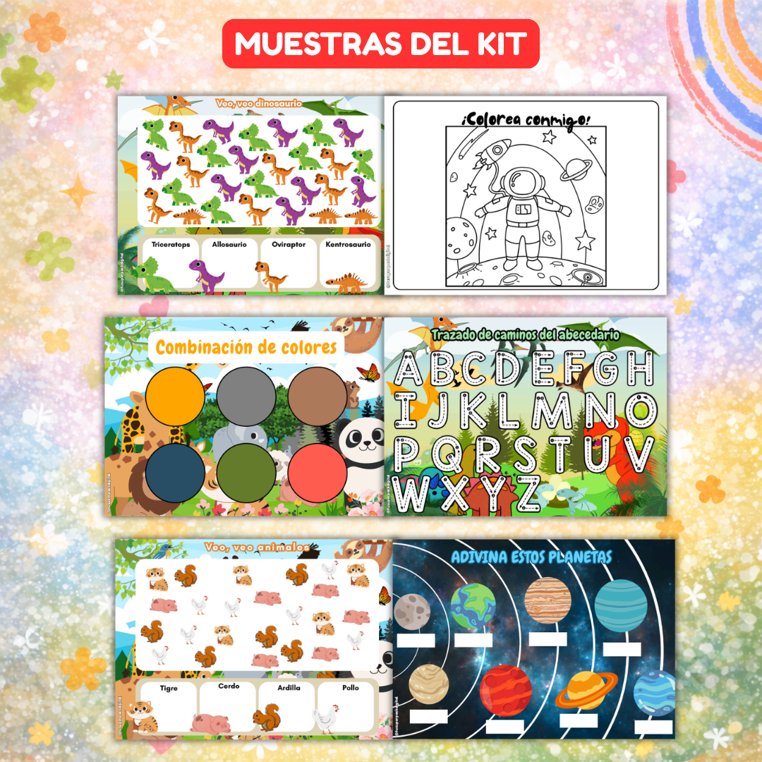 KIT TEA-AUTISMO PARA NIÑOS (+800 RECURSOS)