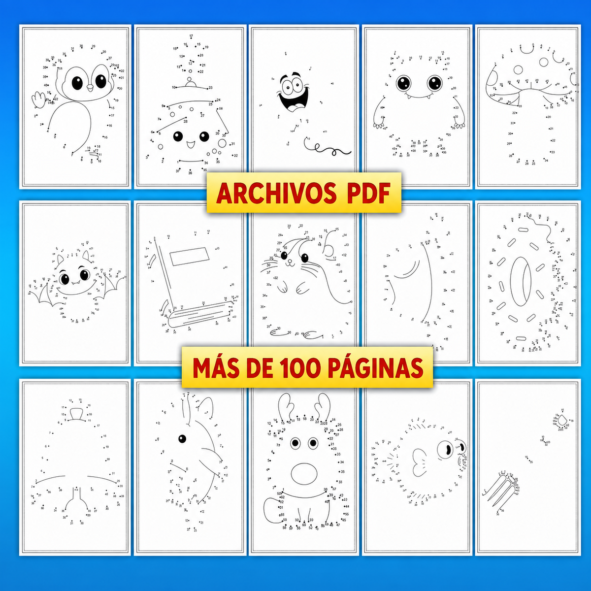 KIT UNE LOS PUNTOS +100 FICHAS