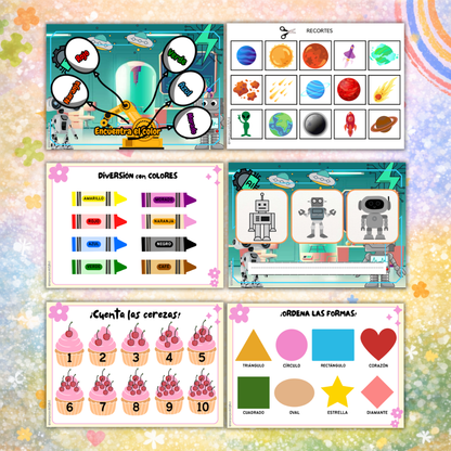 KIT TEA-AUTISMO PARA NIÑOS (+800 RECURSOS)