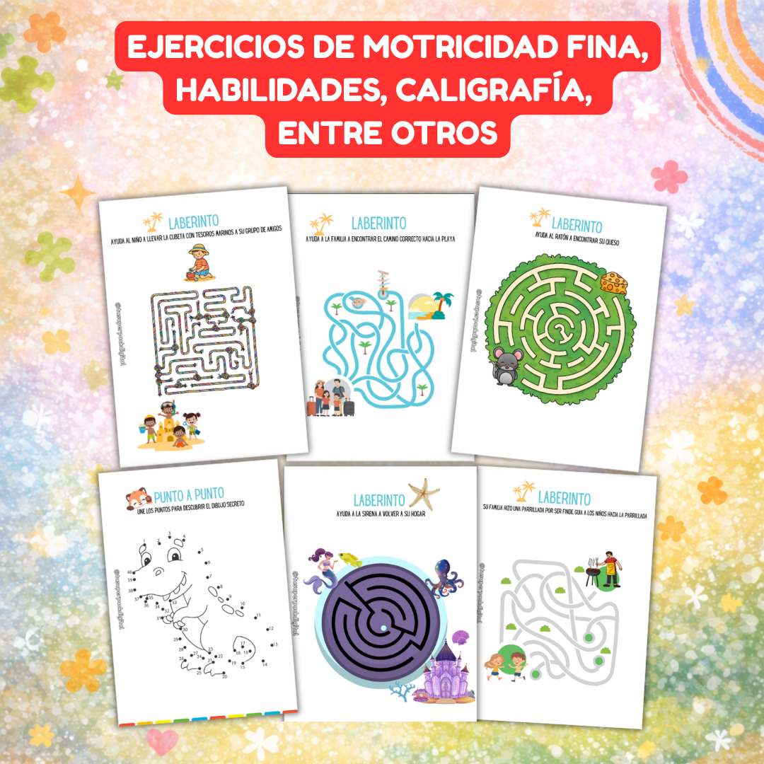 KIT TEA-AUTISMO PARA NIÑOS (+800 RECURSOS)