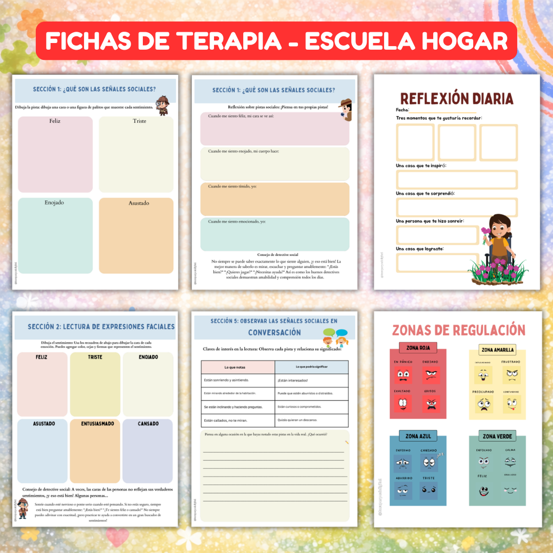 KIT TEA-AUTISMO PARA NIÑOS (+800 RECURSOS)