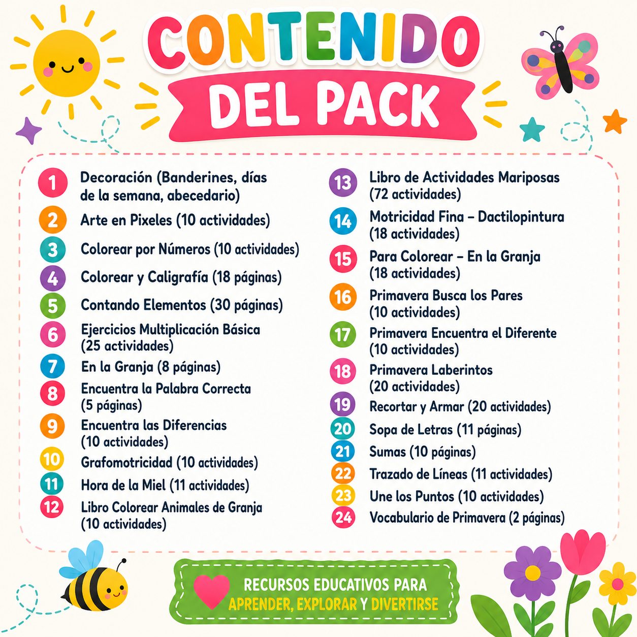 KIT PRIMAVERA +300 ACTIVIDADES
