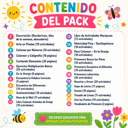 KIT PRIMAVERA +300 ACTIVIDADES