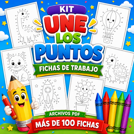 KIT UNE LOS PUNTOS +100 FICHAS